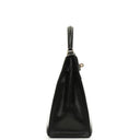 Hermes Kelly 32 Vintage Sellier Black Box Calf With Gold Hardware, 1987