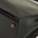 Hermes Kelly 32 Vintage Sellier Black Box Calf With Gold Hardware, 1987