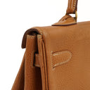 Hermes Kelly 35 Retourne Gold Ardennes Gold Hardware