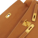 Hermes Kelly 35 Retourne Gold Ardennes Gold Hardware