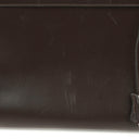 Hermès Kelly 35 Sellier In Brown Box Calf Leather And Gold Hardware