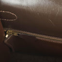 Hermès Kelly 35 Sellier In Brown Box Calf Leather And Gold Hardware