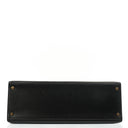 Hermes Kelly 35 Sellier Vintage Black Box Calf With Gold Hardware, 1977