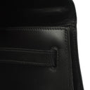 Hermes Kelly 35 Sellier Vintage Black Box Calf With Gold Hardware, 1977