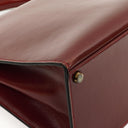 Hermes Kelly 35 Vintage Sellier Rouge H Box Calf With Gold Hardware, 1977