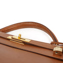 Hermes Kelly 40 Vintage Sellier Gold Courchevel With Gold Hardware