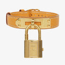 Hermes Kelly Beige Leather Gold Plated Watch