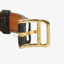 Hermes Kelly Courchevel Leather Gold Plated Watch