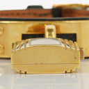 Hermes Kelly Courchevel Leather Gold Plated Watch