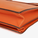 Hermes Kelly Depeche 38 Orange Epson Leather Bag