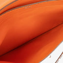Hermes Kelly Depeche 38 Orange Epson Leather Bag