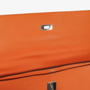 Hermes Kelly Depeche 38 Orange Epson Leather Bag