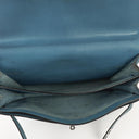 Hermes Kelly Depeches 34 Bleu Jean Epsom With Palladium Hardware, 2006