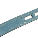 Hermes Kelly Depeches 34 Bleu Jean Epsom With Palladium Hardware, 2006