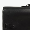 Hermes Kelly Depeches 37 Black Box With Palladium Hardware, 2003