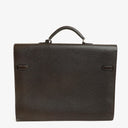 Hermes Kelly Depeches 38 Macassar Epsom Leather With Palladium Hardware