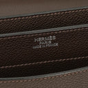 Hermes Kelly Depeches 38 Macassar Epsom Leather With Palladium Hardware