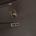 Hermes Kelly Depeches 38 Macassar Epsom Leather With Palladium Hardware