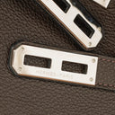Hermes Kelly Depeches 38 Macassar Epsom Leather With Palladium Hardware