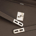 Hermes Kelly Depeches 38 Macassar Epsom Leather With Palladium Hardware