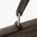 Hermes Kelly Depeches 38 Macassar Epsom Leather With Palladium Hardware