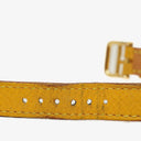 Hermes Kelly Leather Gold Plated Watch