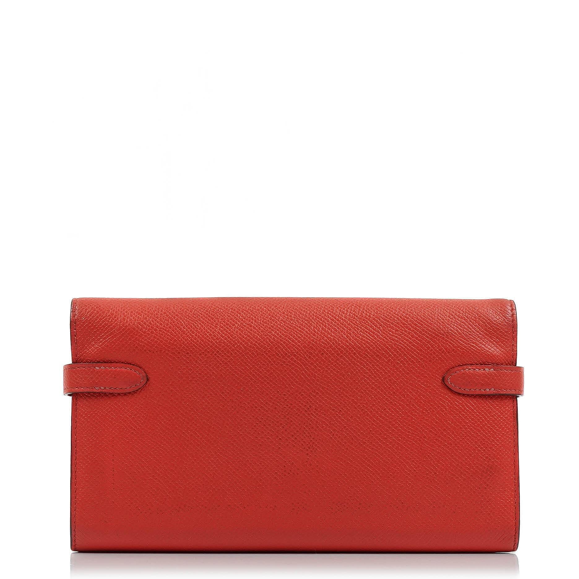 Hermès Kelly Longue Wallet In Rose Jaipur Epsom Leather