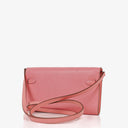 Hermes Kelly To Go Wallet Epsom Rose Confetti With Palladium Hardware