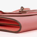 Hermes Kelly To Go Wallet Epsom Rose Confetti With Palladium Hardware