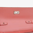 Hermes Kelly To Go Wallet Epsom Rose Confetti With Palladium Hardware