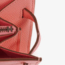 Hermes Kelly To Go Wallet Epsom Rose Confetti With Palladium Hardware