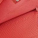 Hermes Kelly To Go Wallet Epsom Rose Confetti With Palladium Hardware