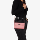 Hermes Kelly To Go Wallet Epsom Rose Confetti With Palladium Hardware