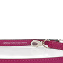 Hermes Mini Kelly Sellier Chevre Mysore Rose Pourpre Purple With Palladium Hardware