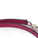 Hermes Mini Kelly Sellier Chevre Mysore Rose Pourpre Purple With Palladium Hardware