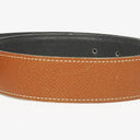 Hermes Navy Gold Box 30mm Reversible H Belt 65