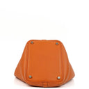 Hermès Picotin 18 PM Taurillon Clemence Orange Bucket Bag