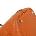 Hermès Picotin 18 PM Taurillon Clemence Orange Bucket Bag