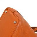 Hermès Picotin 18 PM Taurillon Clemence Orange Bucket Bag