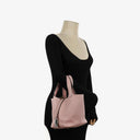 Hermès Rose Sakura Taurillon Clemence Picotin 18 With Palladium Hardware