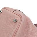 Hermès Rose Sakura Taurillon Clemence Picotin 18 With Palladium Hardware