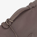 Hermes Sac a Depeches Gris Tourterelle Clemence Leather Palladium Plated 38cm Briefcase Bag