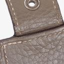 Hermes Sac a Depeches Gris Tourterelle Clemence Leather Palladium Plated 38cm Briefcase Bag