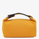 Hermes Small Bride-A-Brac Pouch Ochre Canvas