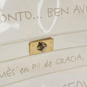 Hermes Souvenir De L'Exposition Transparent Vinyl Kelly Bag