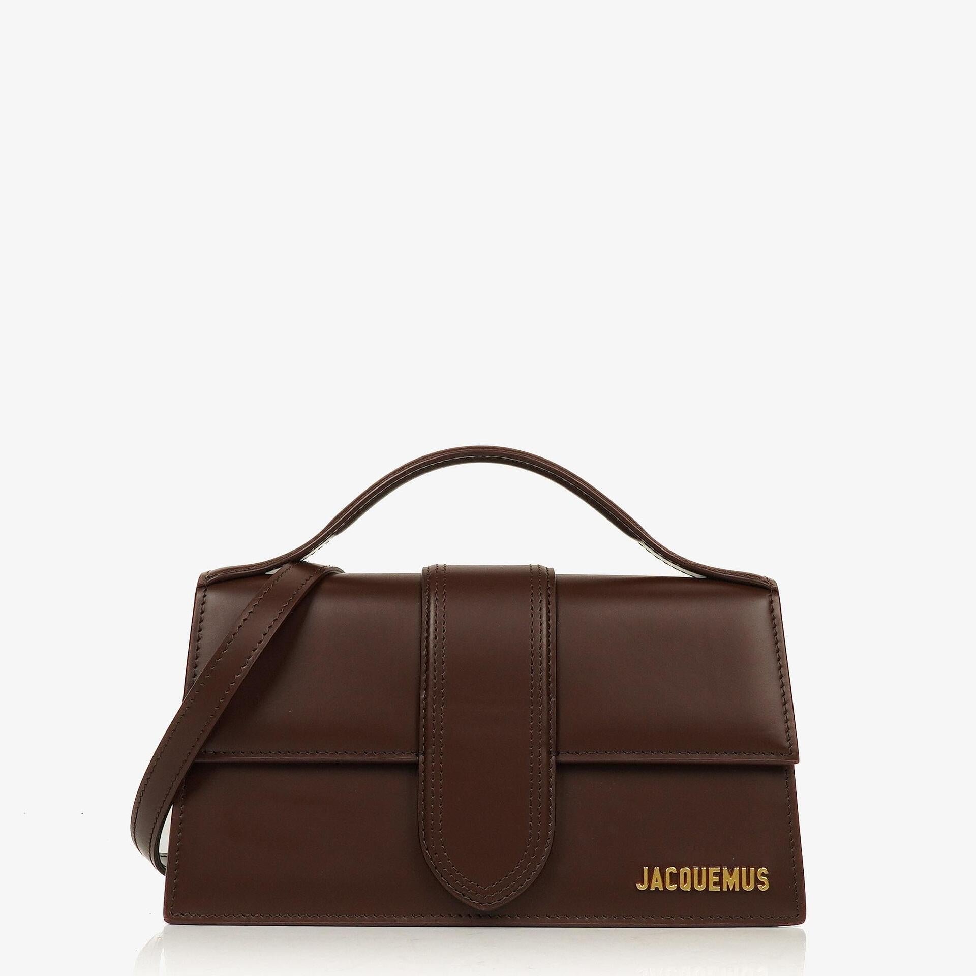 Jacquemus Le Grand Bambino Brown Calfskin Shoulder Bag