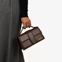 Jacquemus Le Grand Bambino Brown Calfskin Shoulder Bag