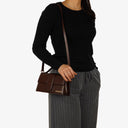 Jacquemus Le Grand Bambino Brown Calfskin Shoulder Bag