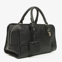 Loewe Amazona 28 Black Leather Handbag