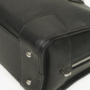 Loewe Amazona 28 Black Leather Handbag